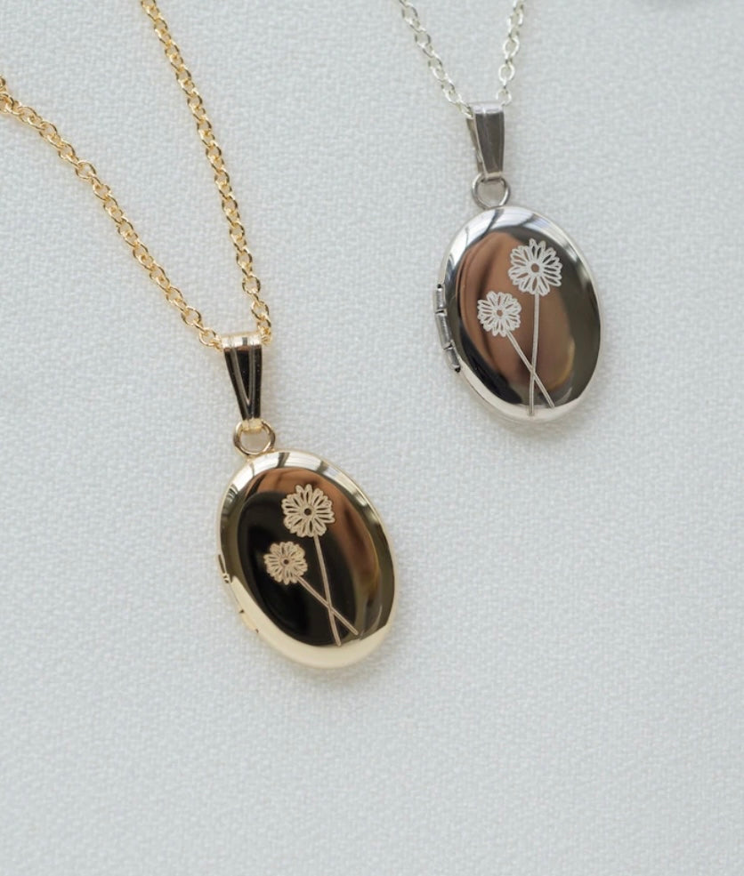 The Heirloom Daisy Locket