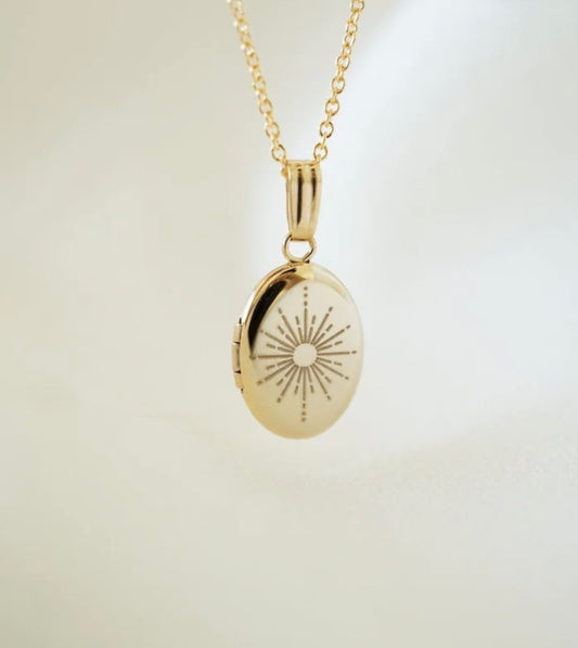 The Heirloom Sunburst Locket