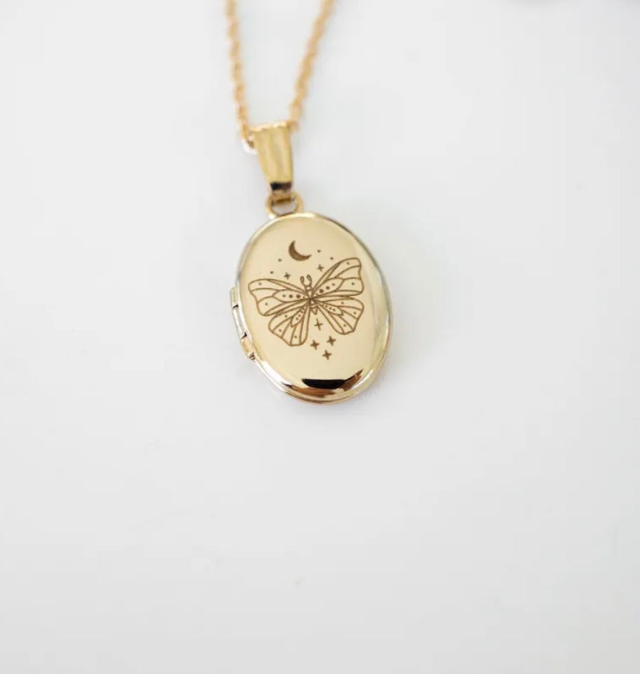 The Heirloom Butterfly Locket