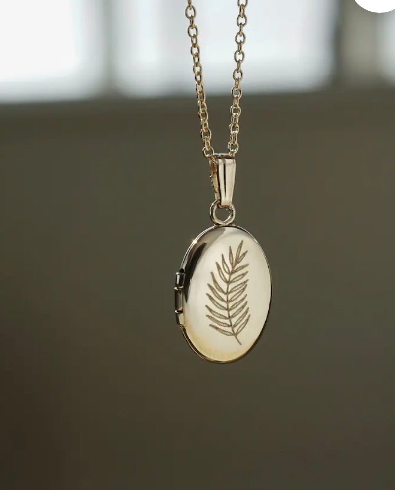 The Heirloom Fern Locket